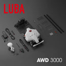 LUBA AWD 3000: Perimeter Wire Free Robot Lawn Mower
